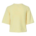 Pieces PCSilly SS O-Neck Knit Cardigan Noos Pale Banana