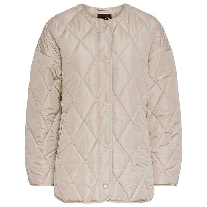 Pieces PCStella Quilted Jacket Noos BC Lys Sand