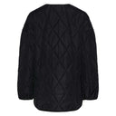 Pieces PCStella Quilted Jacket Noos Black - J BY J Fashion