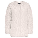 Pieces PCStella Quilted Jacket Noos Silver Gray - J BY J Fashion