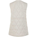 Pieces PCStella Quilted Vest Noos Silver Gray - J BY J Fashion