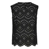 Pieces PCVilde SL Top Wvn Noos Black