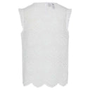 Pieces PCVilde SL Top Wvn Noos Bright White