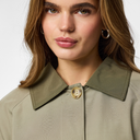 Pieces PCVilma LS A-Shape Trenchcoat Overland Trek - J BY J Fashion