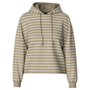 Pieces PcChilli LS Hoodie Stripes Noos BC Crockery Stripes Cloud Dancer - J BY J Fashion