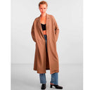 Pieces PcJana LS Long Cardigan BC Brun - J BY J Fashion