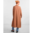 Pieces PcJana LS Long Cardigan BC Brun - J BY J Fashion