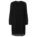 Pieces PcNaomie LS O-Neck Short Dress Black - J BY J Fashion