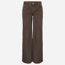 Pieces PCSelma LW Wide Colored Noos Jeans Hot Fudge