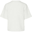 Pieces PCSilly SS O-Neck Knit Cardigan Noos Cloud Dancer - J BY J Fashion