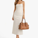 Pourchet Paris 20032 Blossom Medium Bag Camel