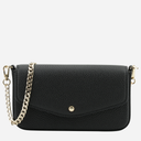 Pourchet Paris 78130 Club Lisse Clutch Noir