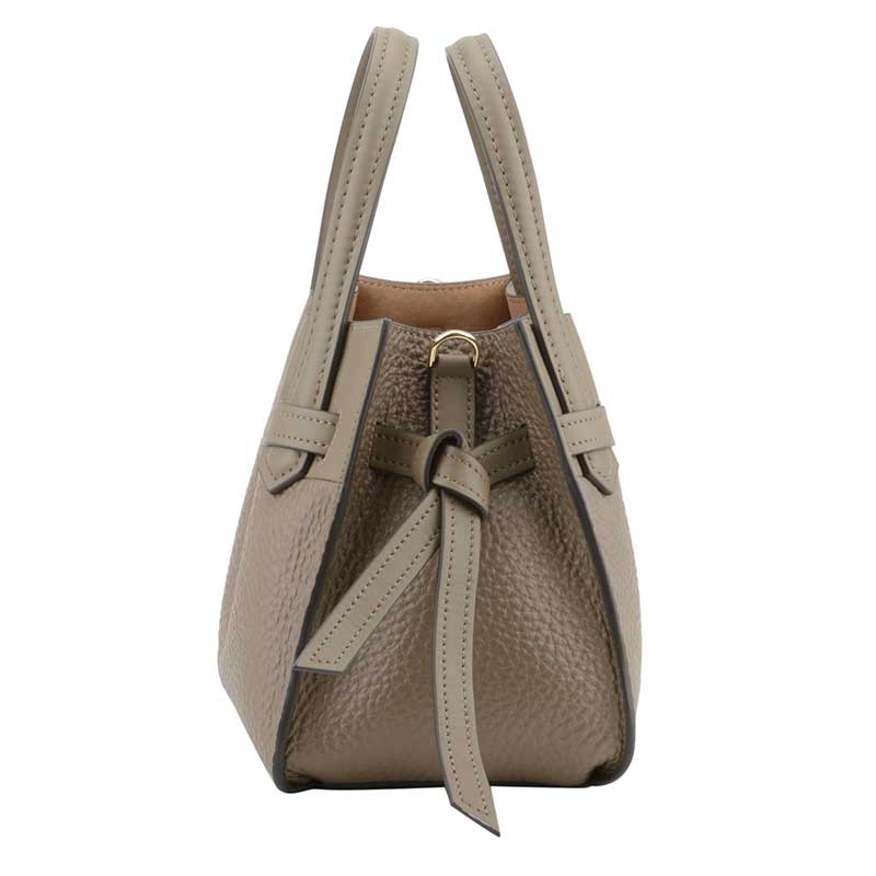 Pourchet Paris 20031 Blossom Small Bag Taupe - J BY J Fashion