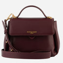 Pourchet Paris 25096 Cowhide Leather Bag Bordeaux