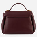 Pourchet Paris 25096 Cowhide Leather Bag Bordeaux