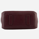 Pourchet Paris 25096 Cowhide Leather Bag Bordeaux