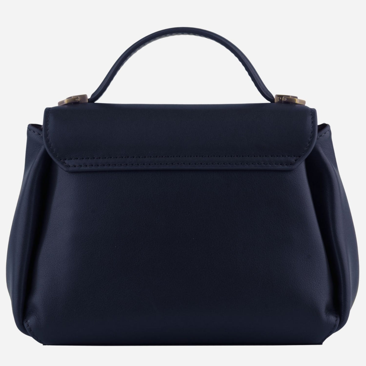 Pourchet Paris 25096 Cowhide Leather Bag Noir