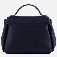 Pourchet Paris 25096 Cowhide Leather Bag Noir