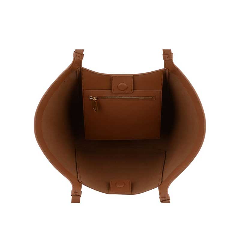 Pourchet Paris 25102 Large Straw Shoulder basket Gold