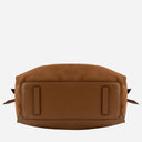 Pourchet Paris 25132 Blossom Large Suede Bag Camel