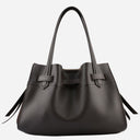 Pourchet Paris 25132 Blossom Large Suede Bag Marron