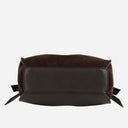 Pourchet Paris 25138 Blossom Suede Mini Bag Marron