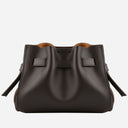 Pourchet Paris 25138 Blossom Suede Mini Bag Marron