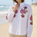 Qnuz Blouse w Rose White