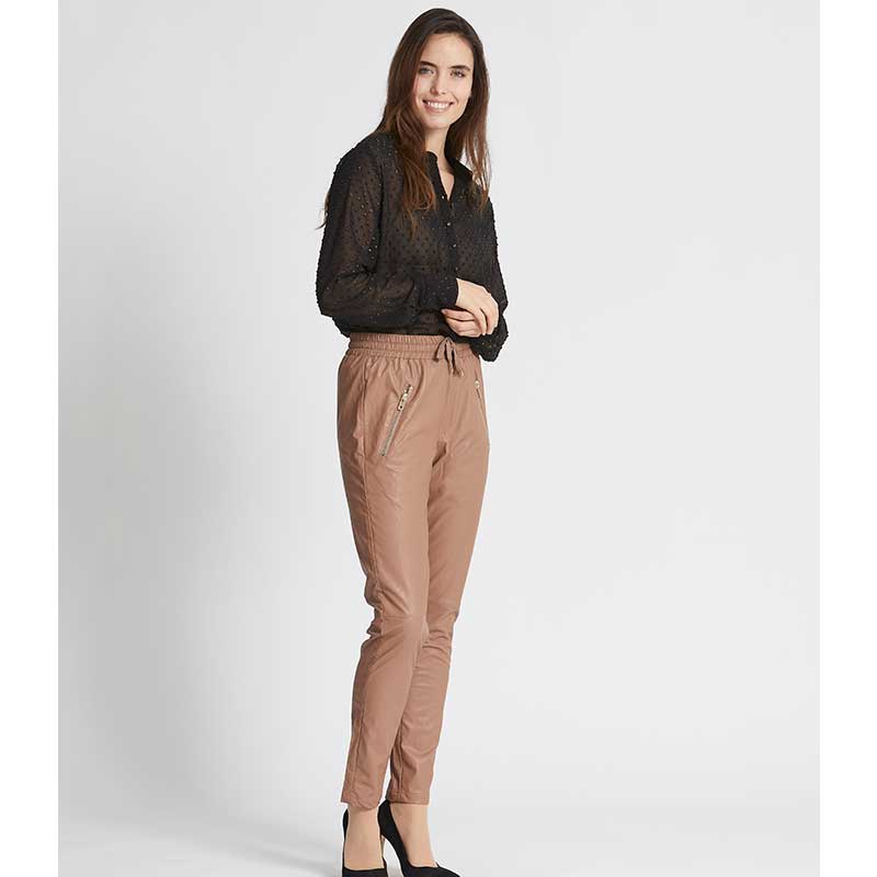 RUE DE FEMME 5207 SKIN FATALE PANTS BRUN