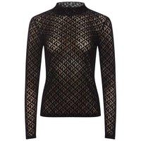 RUE DE FEMME 7096 ROLL NECK BLOUSE SORT-J BY J Fashion