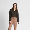 RUE DE FEMME 7168 DOT SHIRT SORT