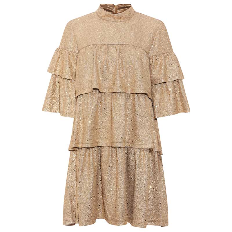 RUE DE FEMME BELLA DRESS GULD