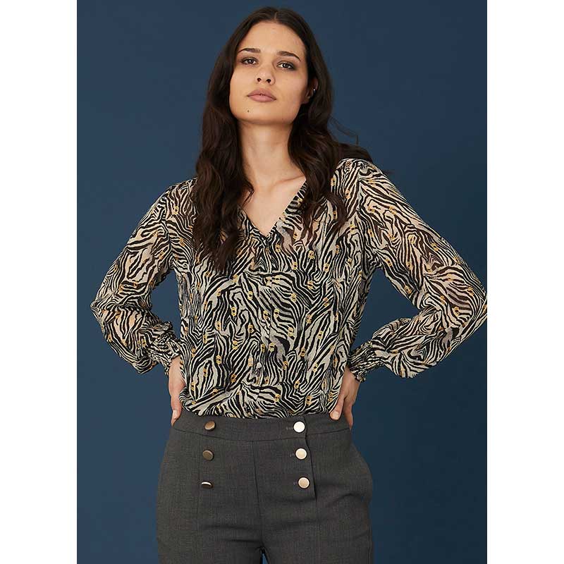 RUE DE FEMME NEW ROSSA SHIRT GRÅ