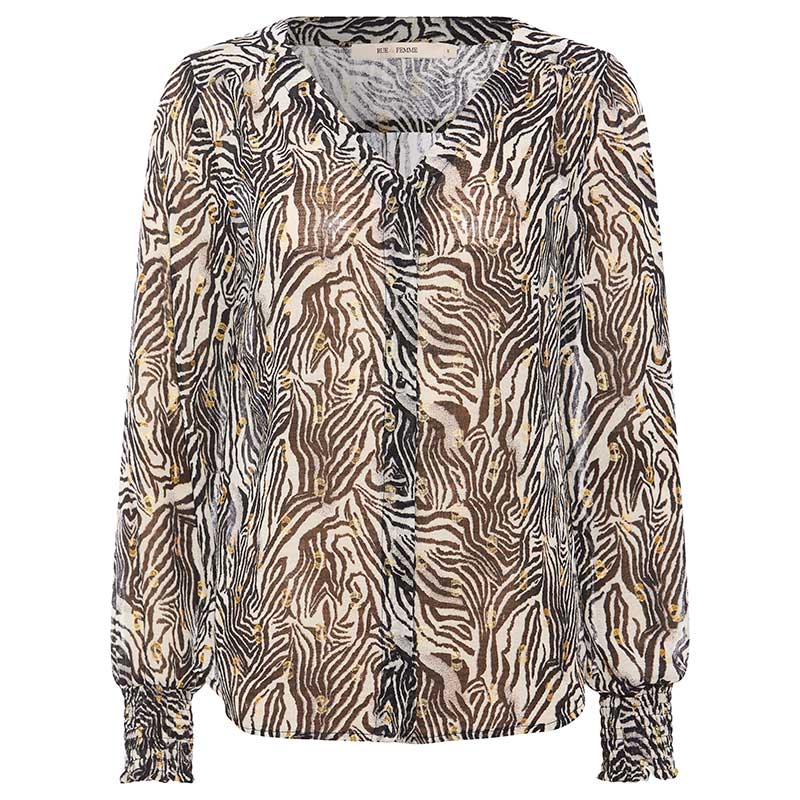 RUE DE FEMME NEW ROSSA SHIRT GRÅ