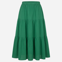 Rosas Crepe Long Skirt Grass