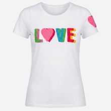 Rosas IS-T-S Double Love T-Shirt S/S New White