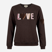 Rosas Is Double sweatshirt i brun-1