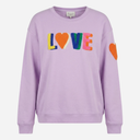 Rosas Is-Multi Double Love SweatShirt Lavender