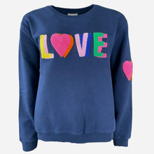 Rosas Is-Multi Double Love SweatShirt Navy