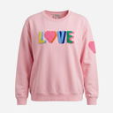 Rosas Is-Multi Double Love SweatShirt New Rose
