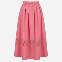 Rosas Poplin Skirt Peach