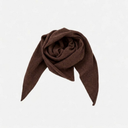 Rosas R-22 Cashmere Small Scarf Coffee
