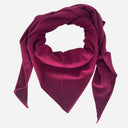 Rosas L-11 Triangle Scarf Cashmere Burgundy