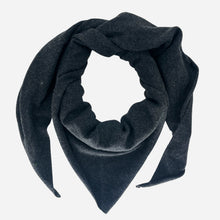 Rosas L-11 Triangle Scarf Cashmere Dark Grey
