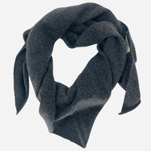 Rosas R-22 Cashmere Small Scarf Dark Grey