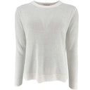 Rosas Spindelvævs Strik Bluse Natur