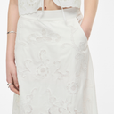 Rouge Edit ROUAmeline HW Ankle Skirt Cloud Dancer