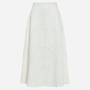 Rouge Edit ROUAmeline HW Ankle Skirt Cloud Dancer