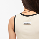 Rouge Edit ROUHelena O-Neck Tank Top Birch