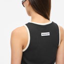 Rouge Edit ROUHelena O-Neck Tank Top Meteorite